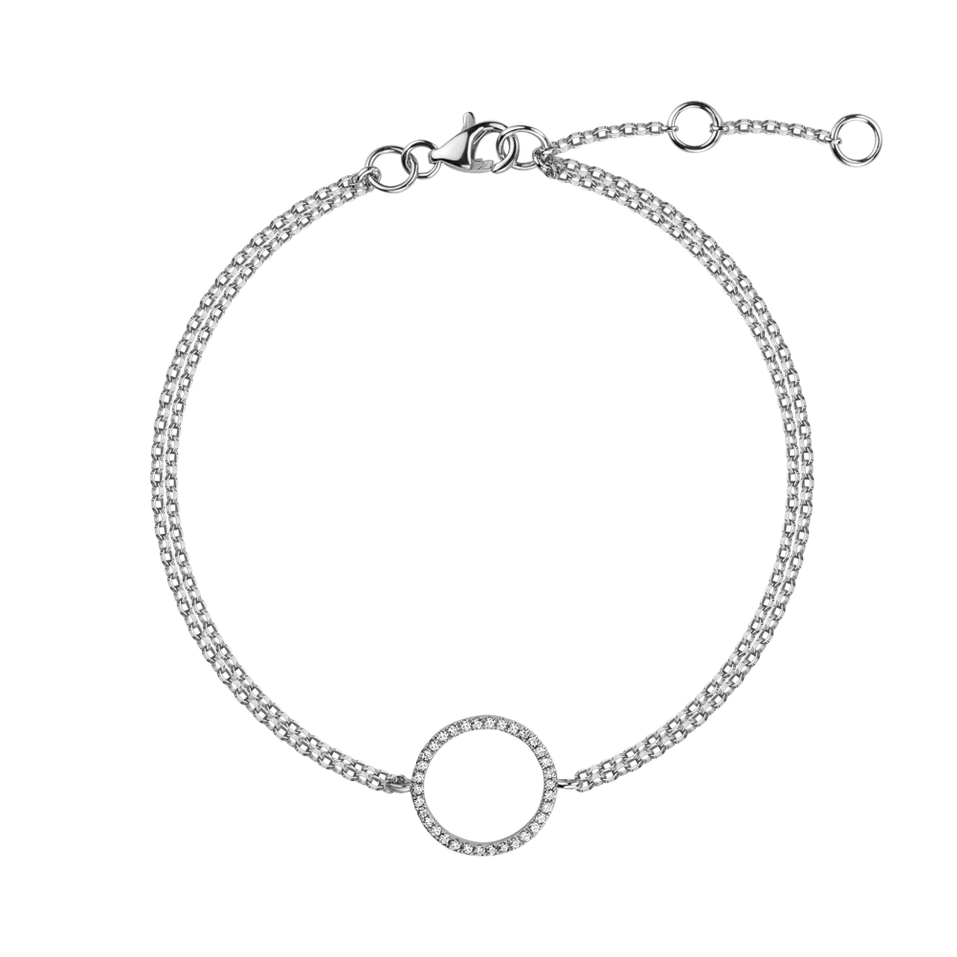 Bracelet with diamonds Lucinda