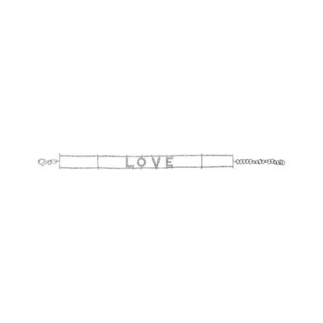Bracelet with diamonds Symbolic Love