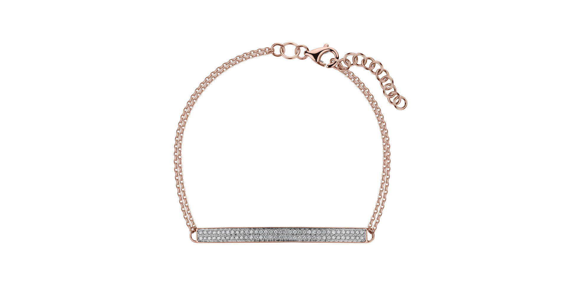 Bracelet with diamonds Emberfall