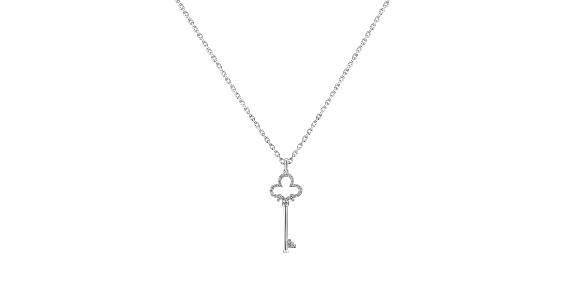 Diamond pendant Worlds Key