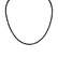Necklace with black diamonds Night Jewel2