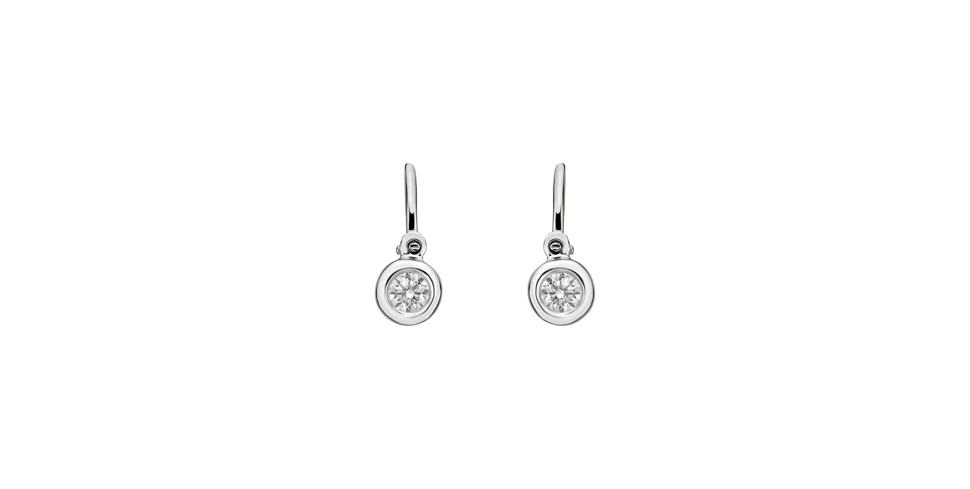 Children's diamond earrings Inesa