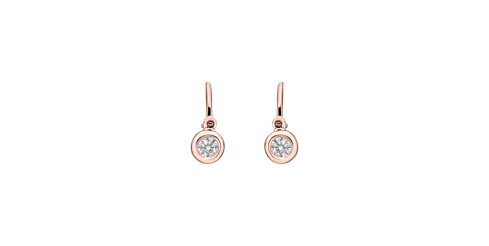 Children's diamond earrings Inesa