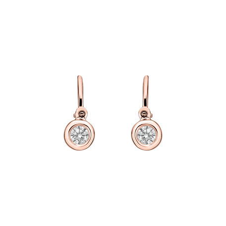 Children's diamond earrings Inesa