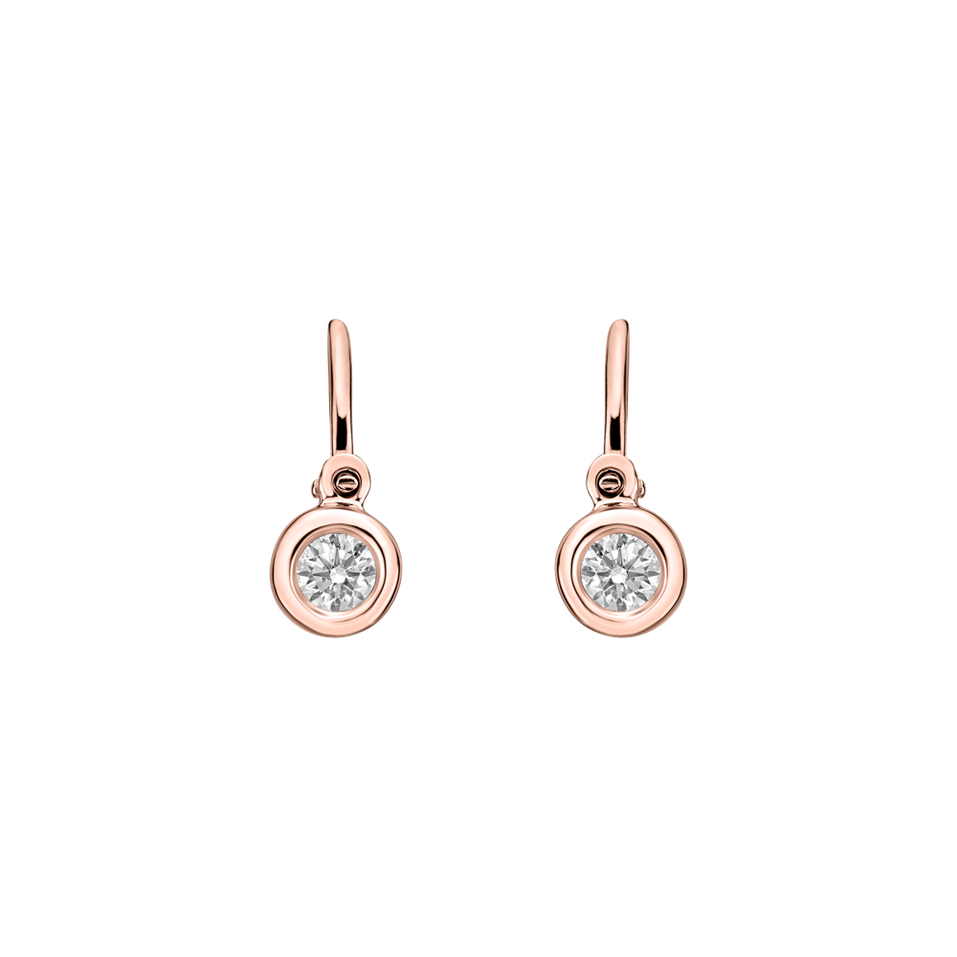 Children's diamond earrings Inesa