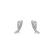 Diamond earrings Crossed Fantasy2