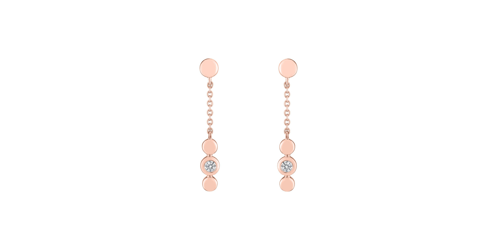 Diamond earrings Miracle Waterfall