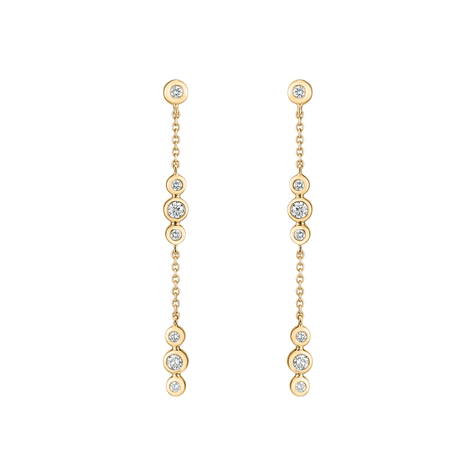 Diamond earrings Miracle Waterfall