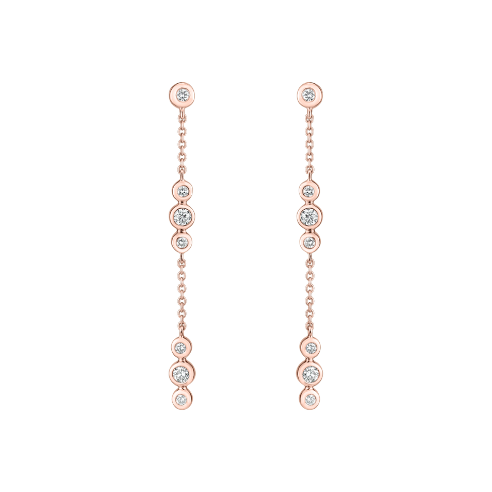 Diamond earrings Miracle Waterfall