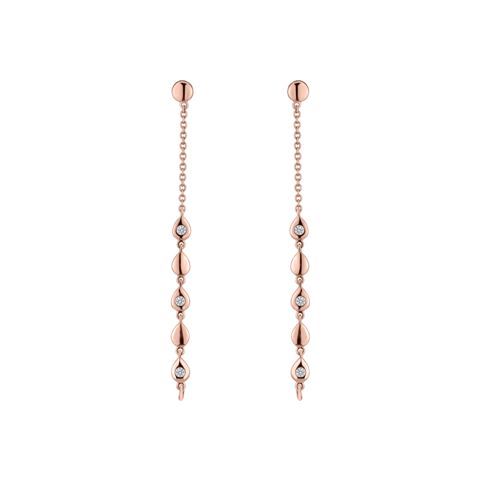 Diamond earrings Shine Waterfall