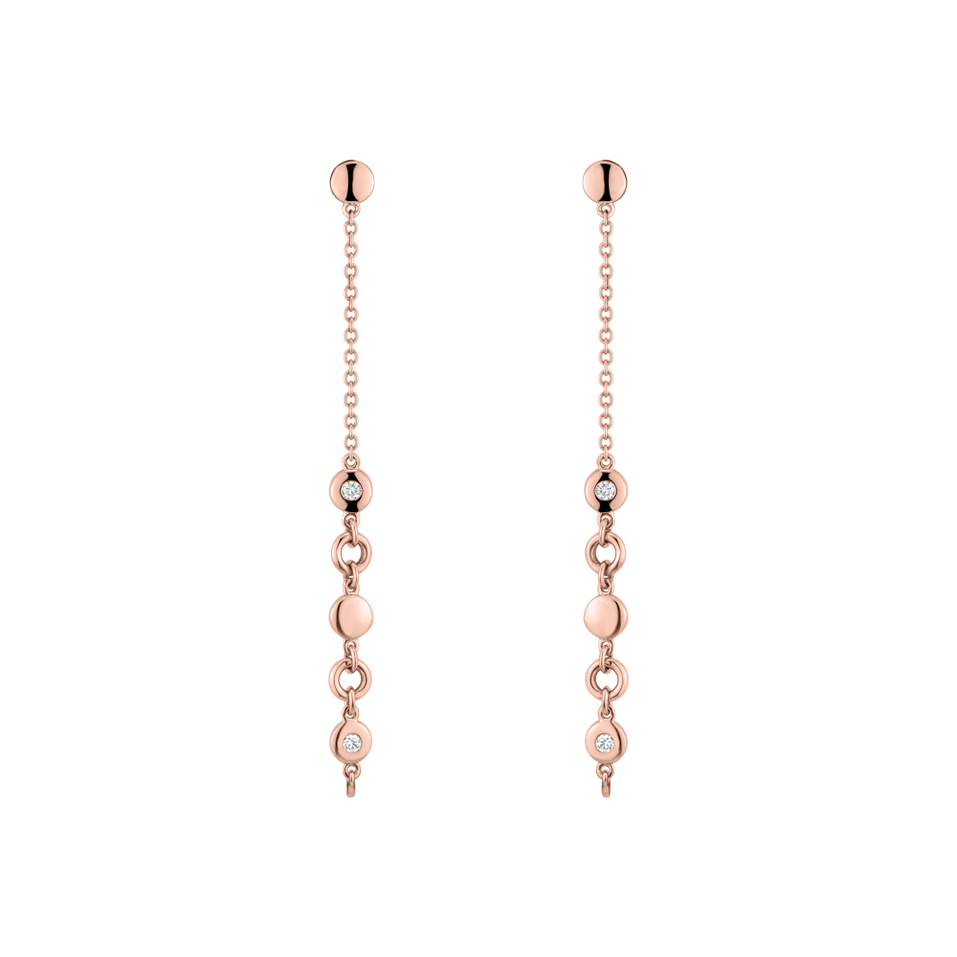 Diamond earrings Endless Waterfall