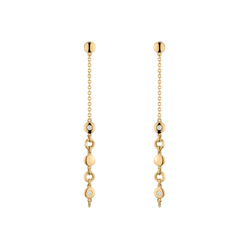 Diamond earrings Endless Waterfall