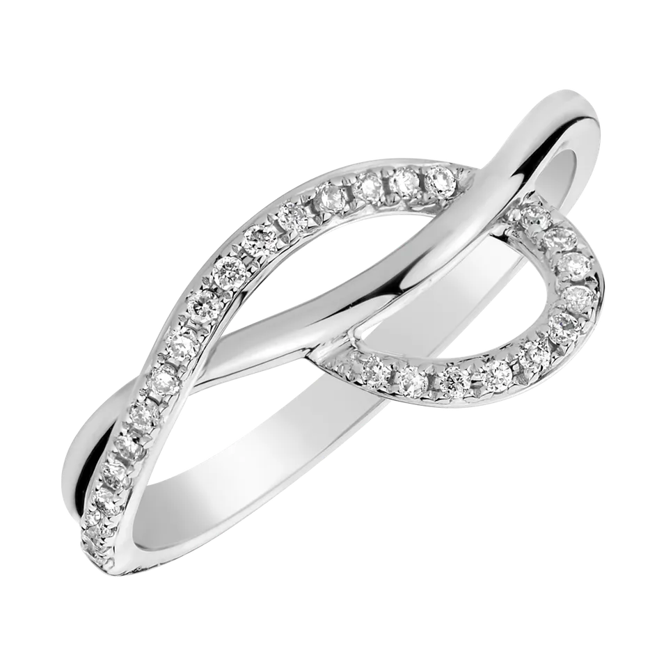 Diamond ring Sparkling Twist