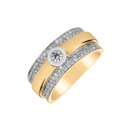 Diamond ring Mélanie Cold