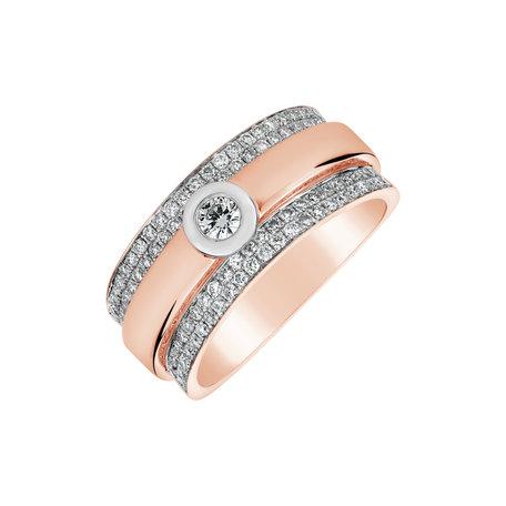 Diamond ring Mélanie Cold
