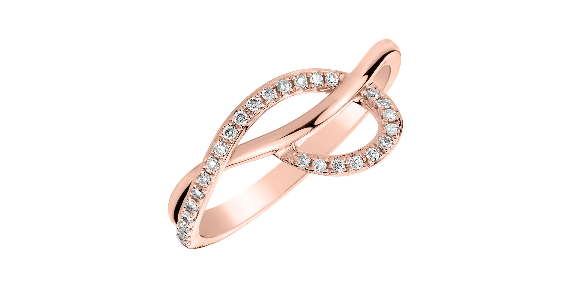 Diamond ring Sparkling Twist
