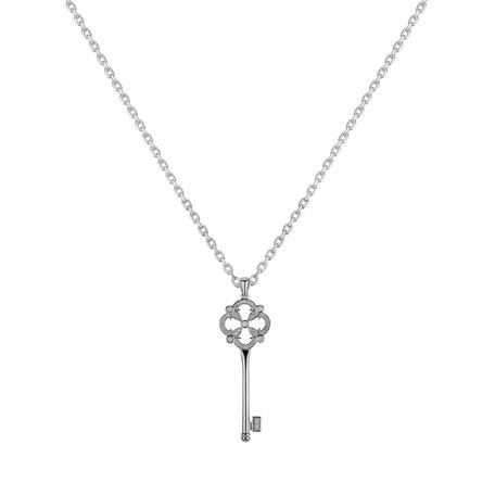 Diamond pendant Word Key