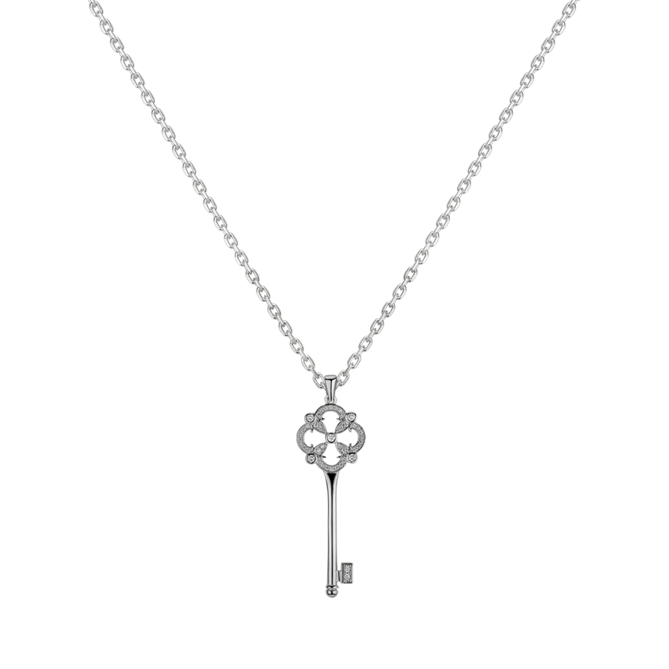 Diamond pendant Word Key