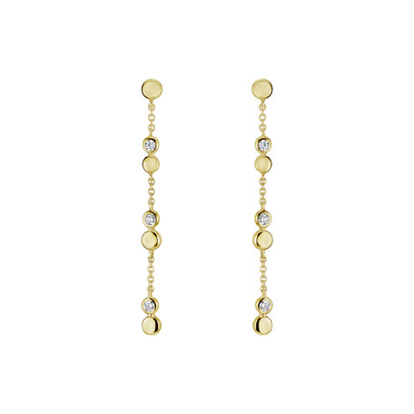 Diamond earrings Charming Waterfall