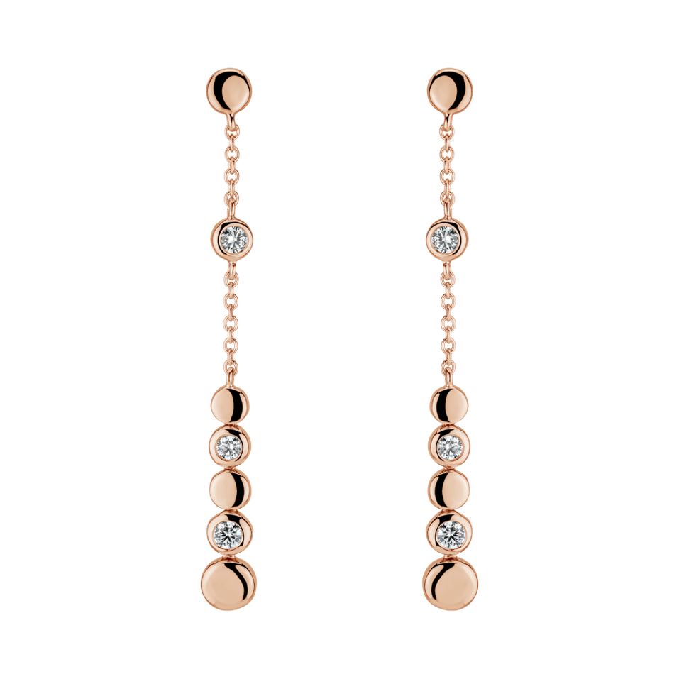 Diamond earrings Moonshine Waterfall