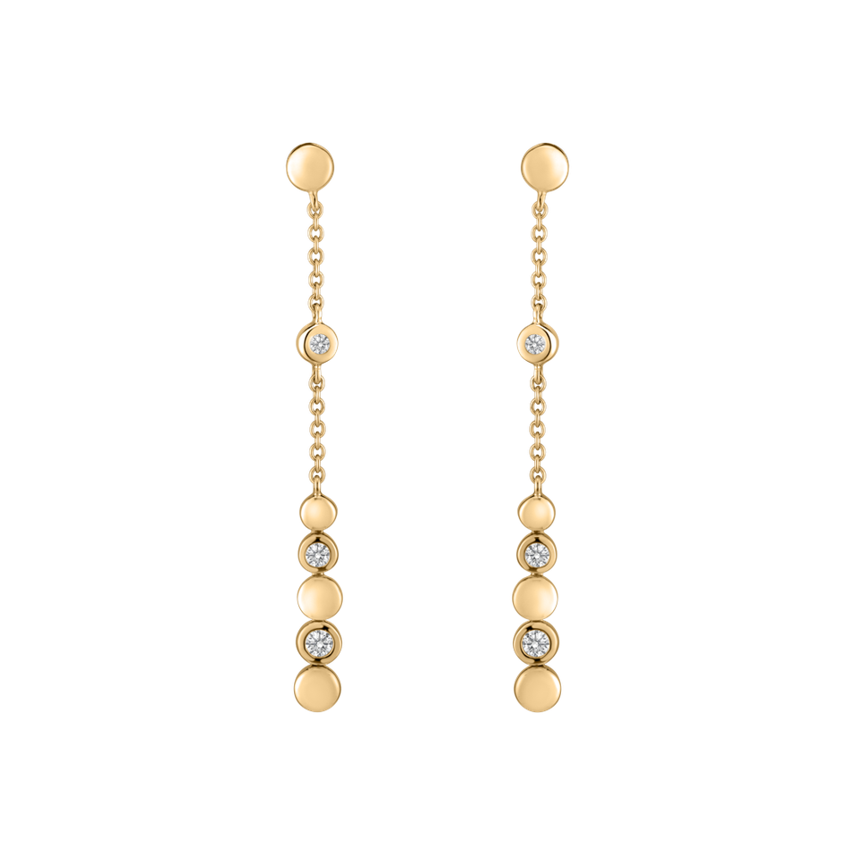 Diamond earrings Moonshine Waterfall