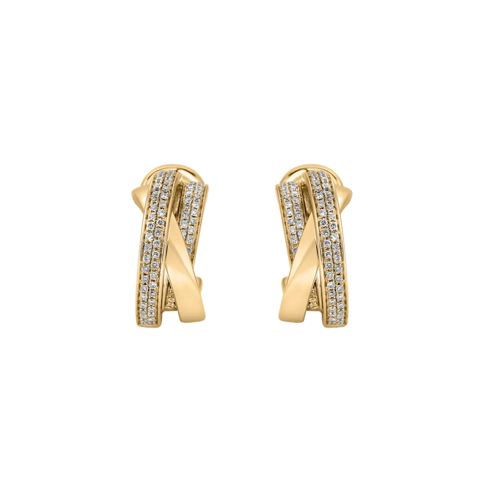 Diamond earrings Miracle Labyrinth