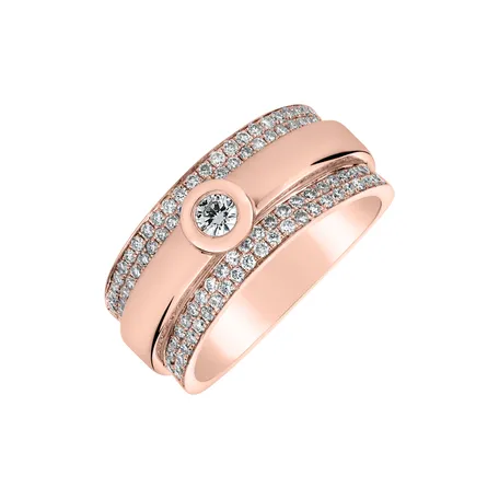 Diamond ring Mélanie Cold