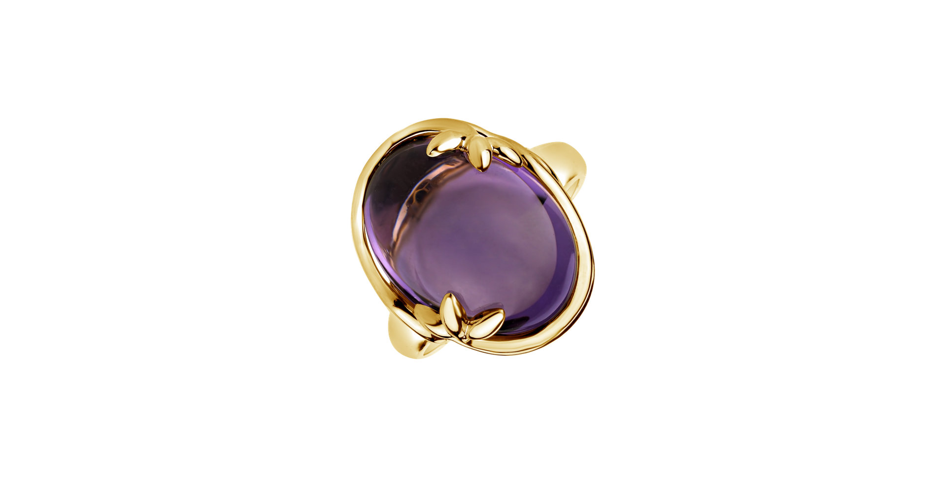 Ring with Amethyst Opera Passion
