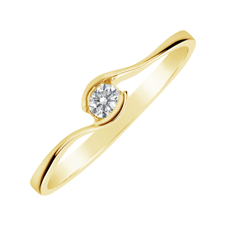 Diamond ring Wave of Love