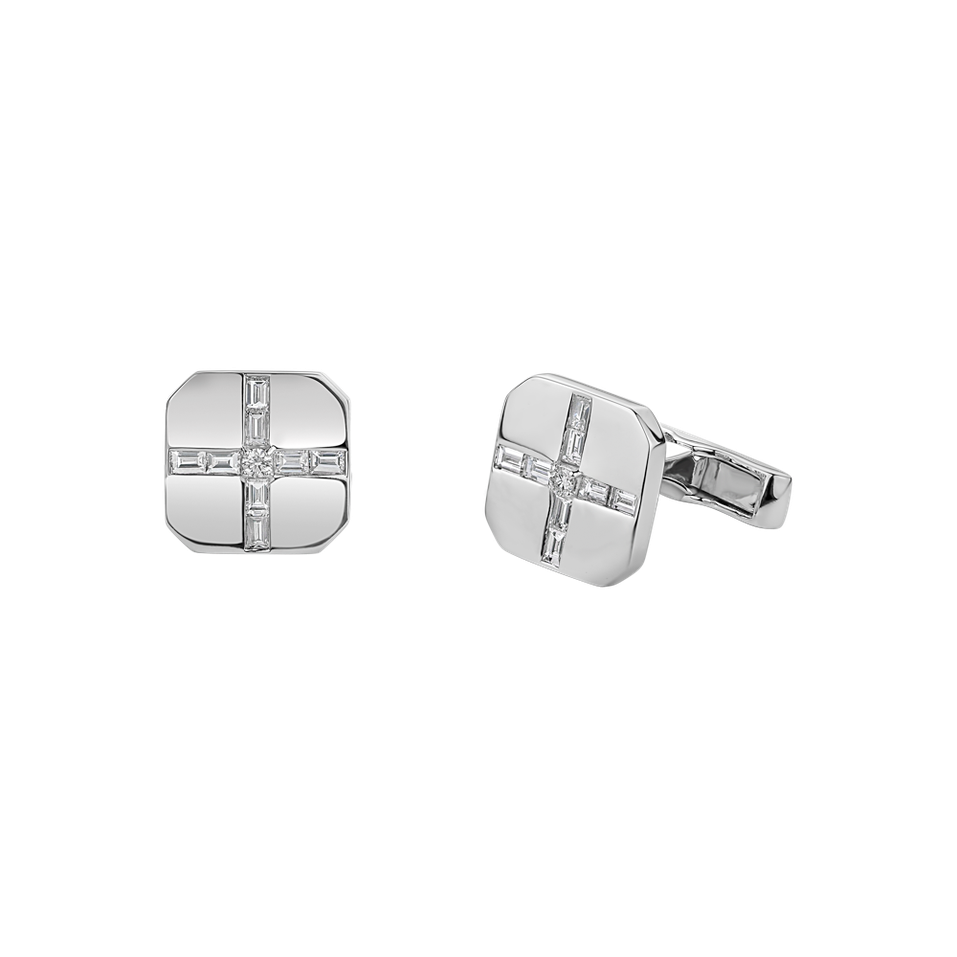 Diamond Cufflinks Morgan