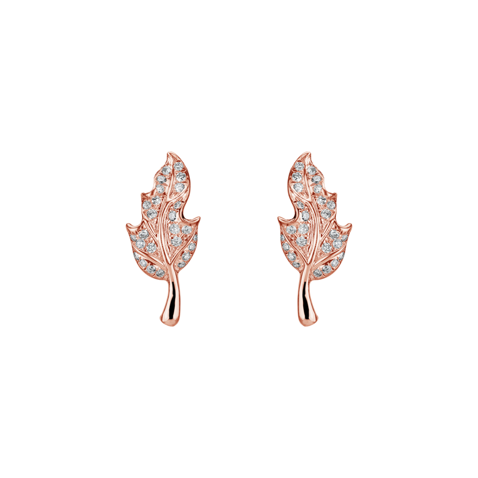 Diamond earrings Autumn Magic