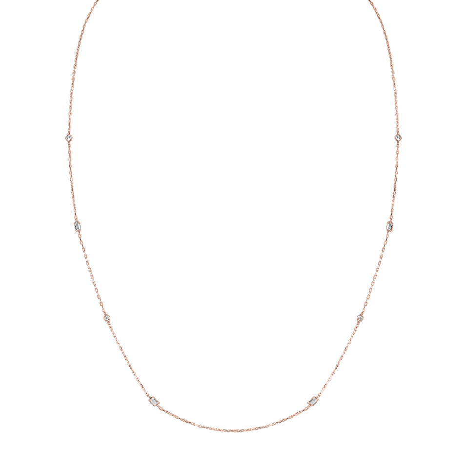 Diamond necklace Radiant Aurae