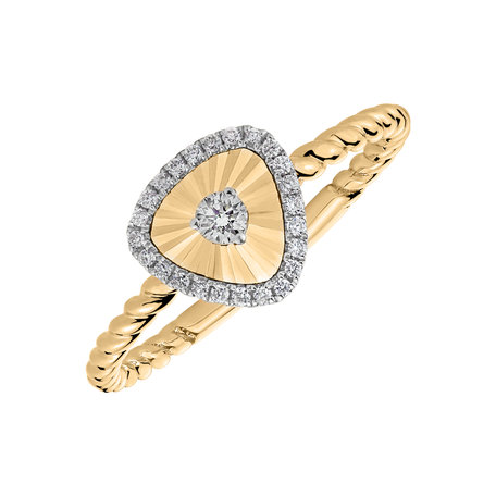 Diamond ring Luxury Caress