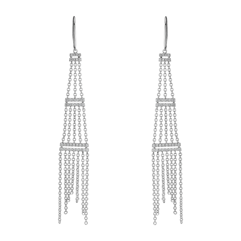 Diamond earrings Clinton