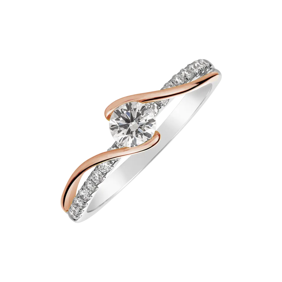 Diamond ring Softly Dawn