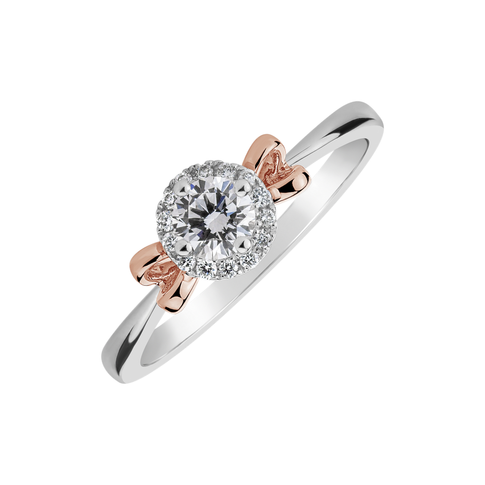 Diamond ring Ribbon Of Luxury