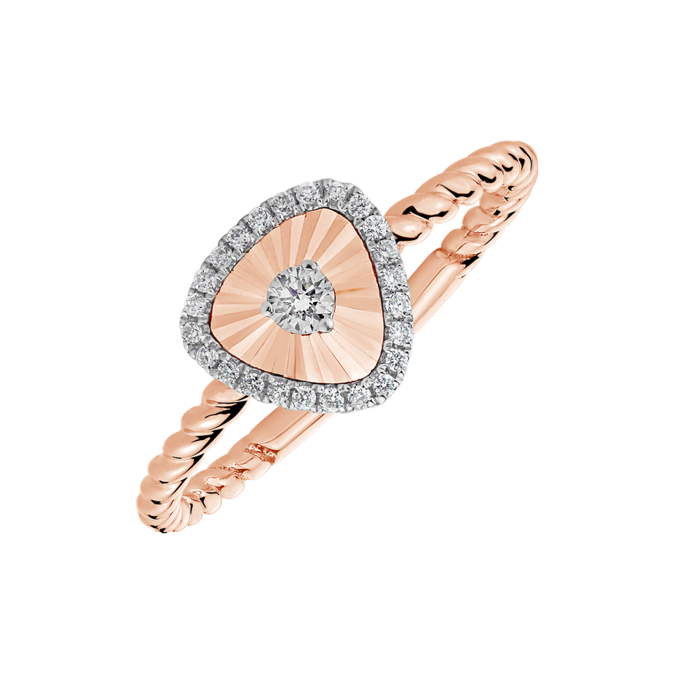 Diamond ring Luxury Caress