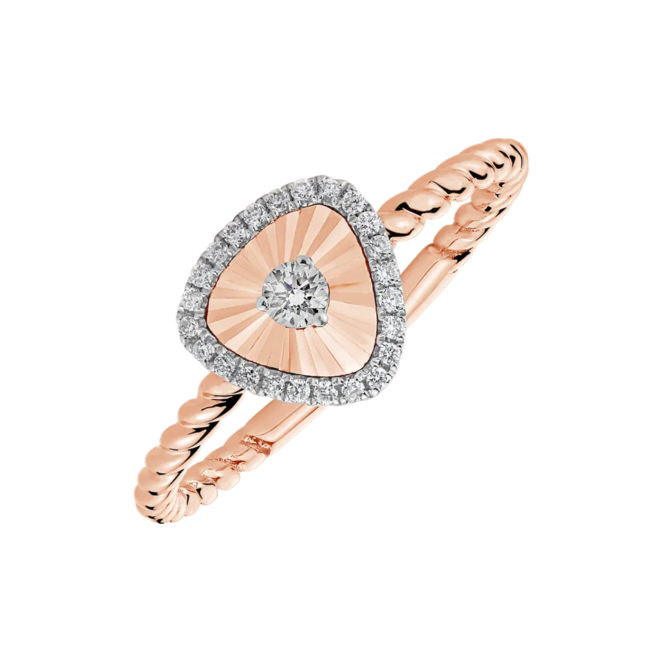 Diamond ring Luxury Caress
