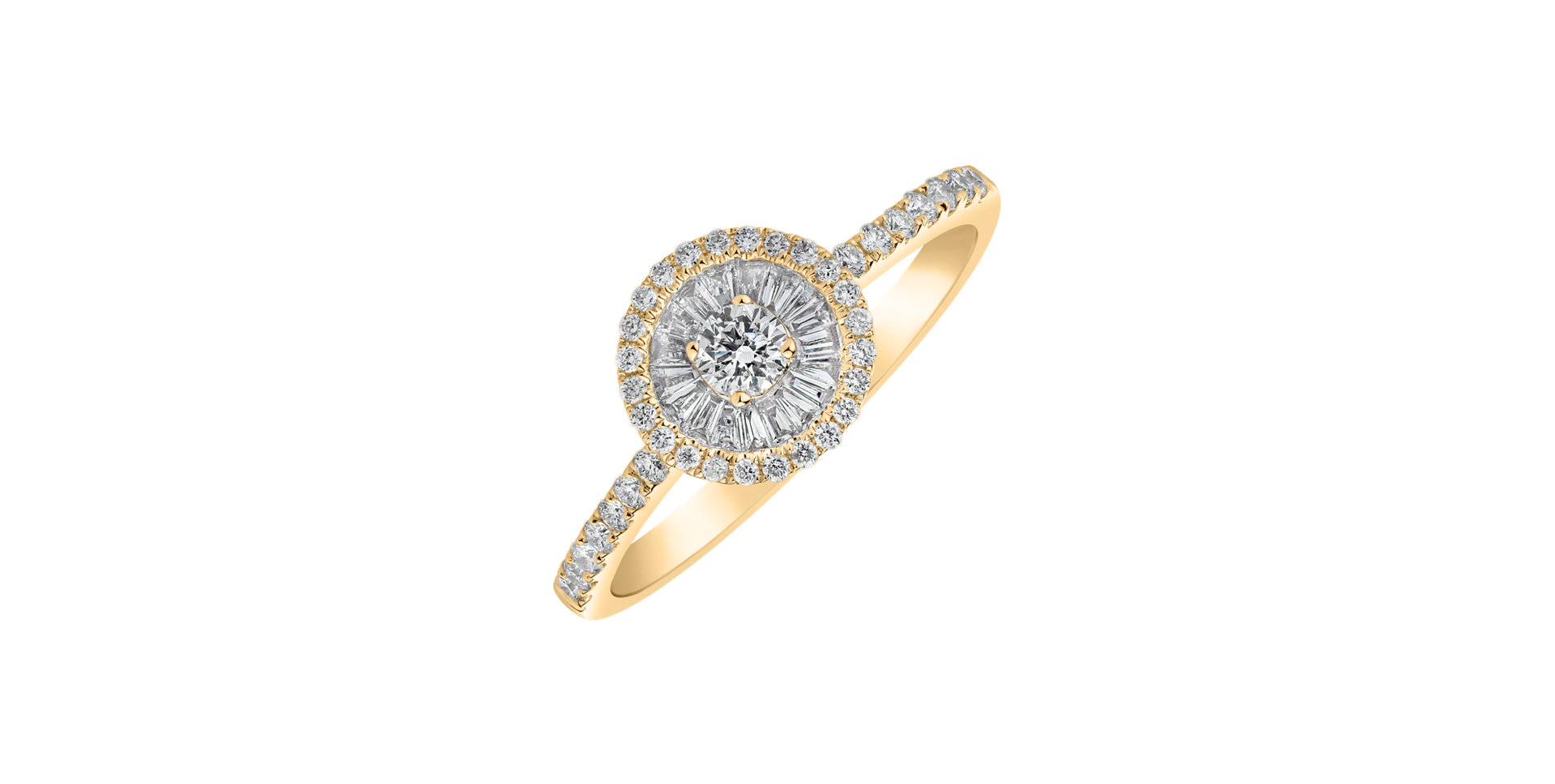 Diamond ring Cupid Star