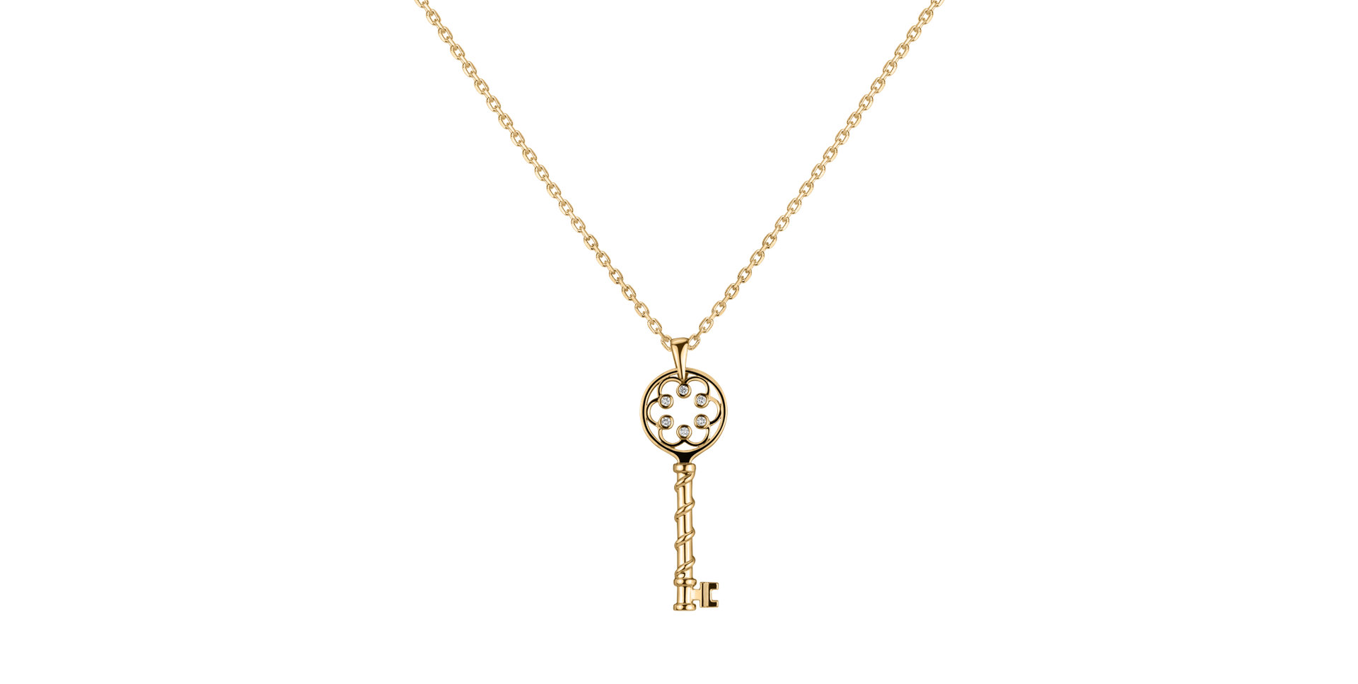 Diamond pendant Brilliant Escape