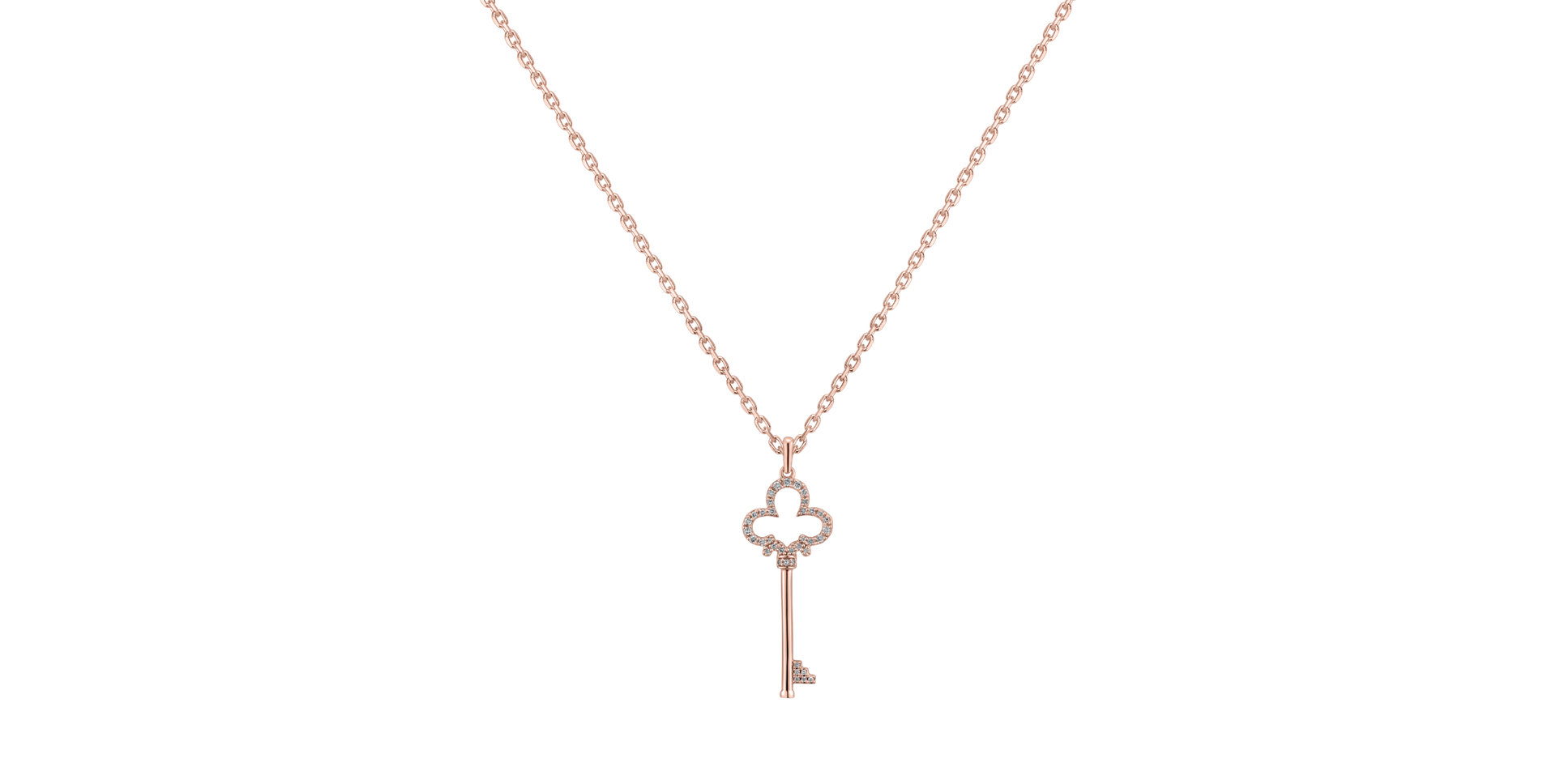 Diamond pendant Worlds Key