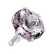 Diamond ring with Kunzite Fairytale Seraph2