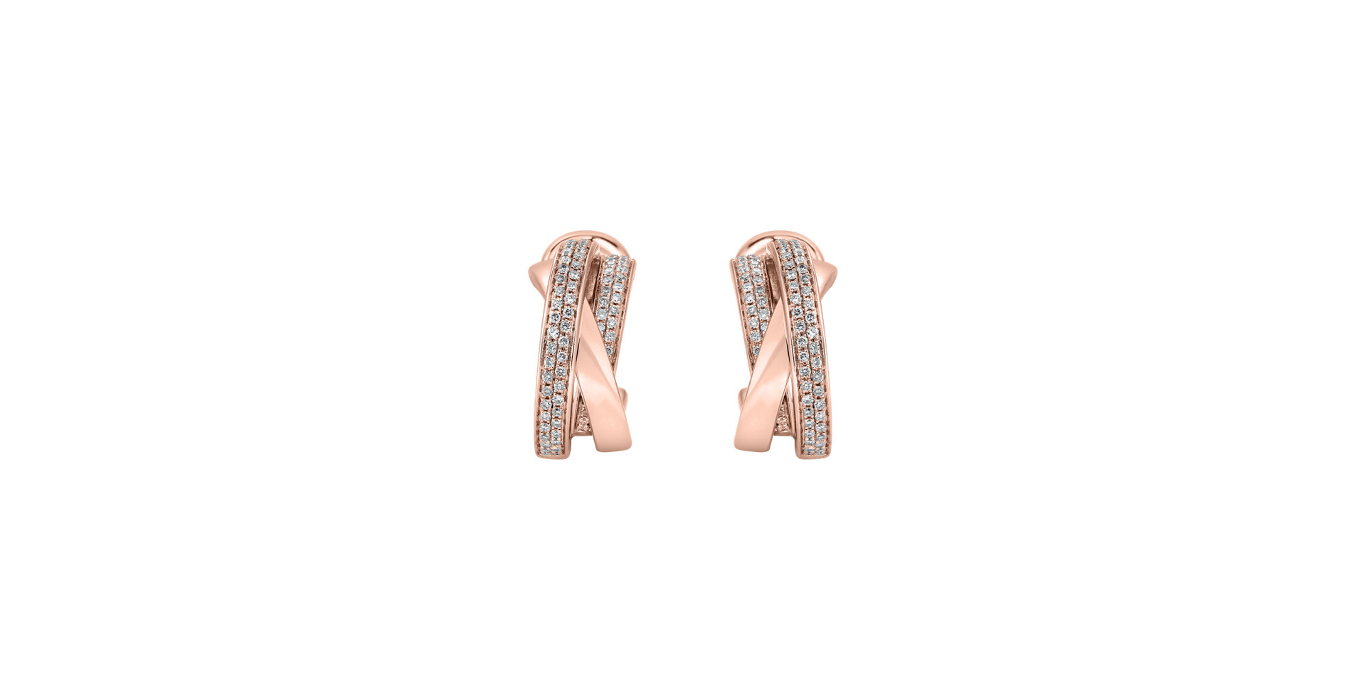 Diamond earrings Miracle Labyrinth
