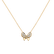 Diamond pendant Butterfly Night2