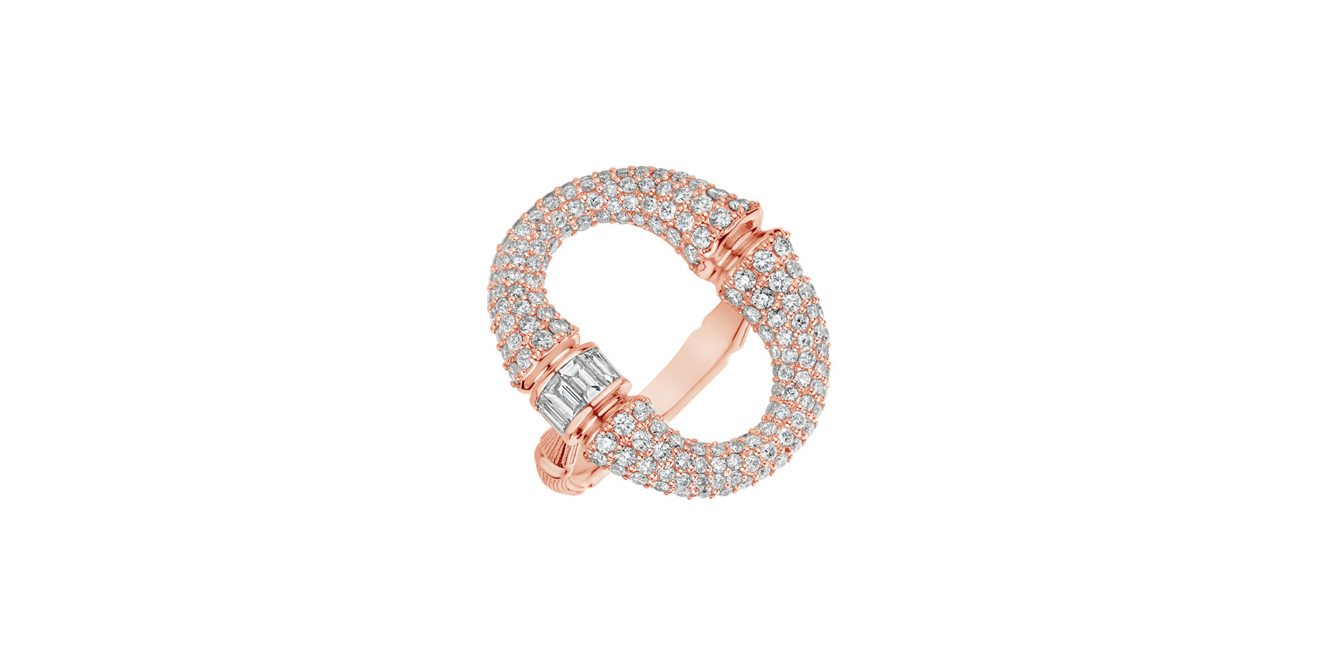 Diamond ring Morpheus Ribbon