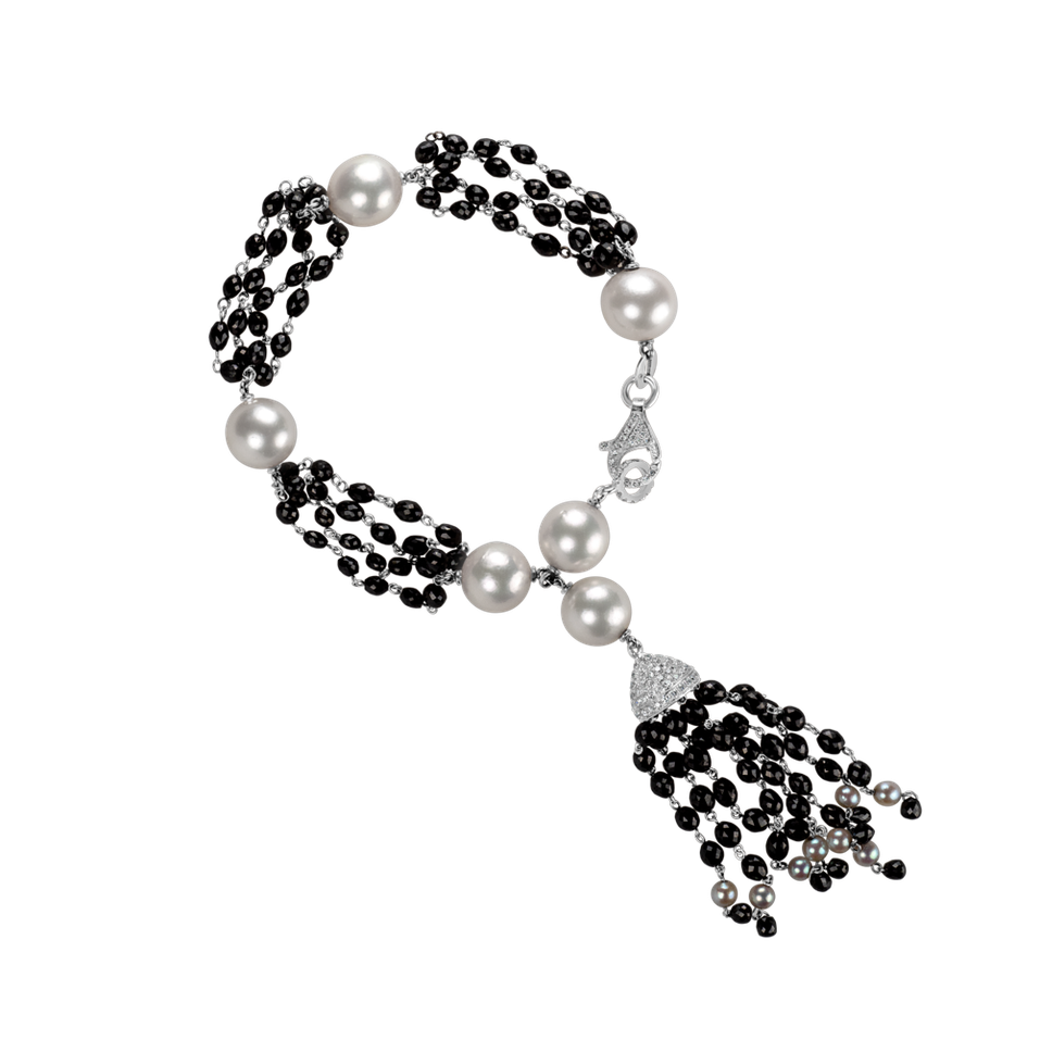 Diamond bracelet with Pearl Arabella Beauty