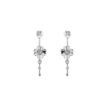 Diamond earrings Meadow Token