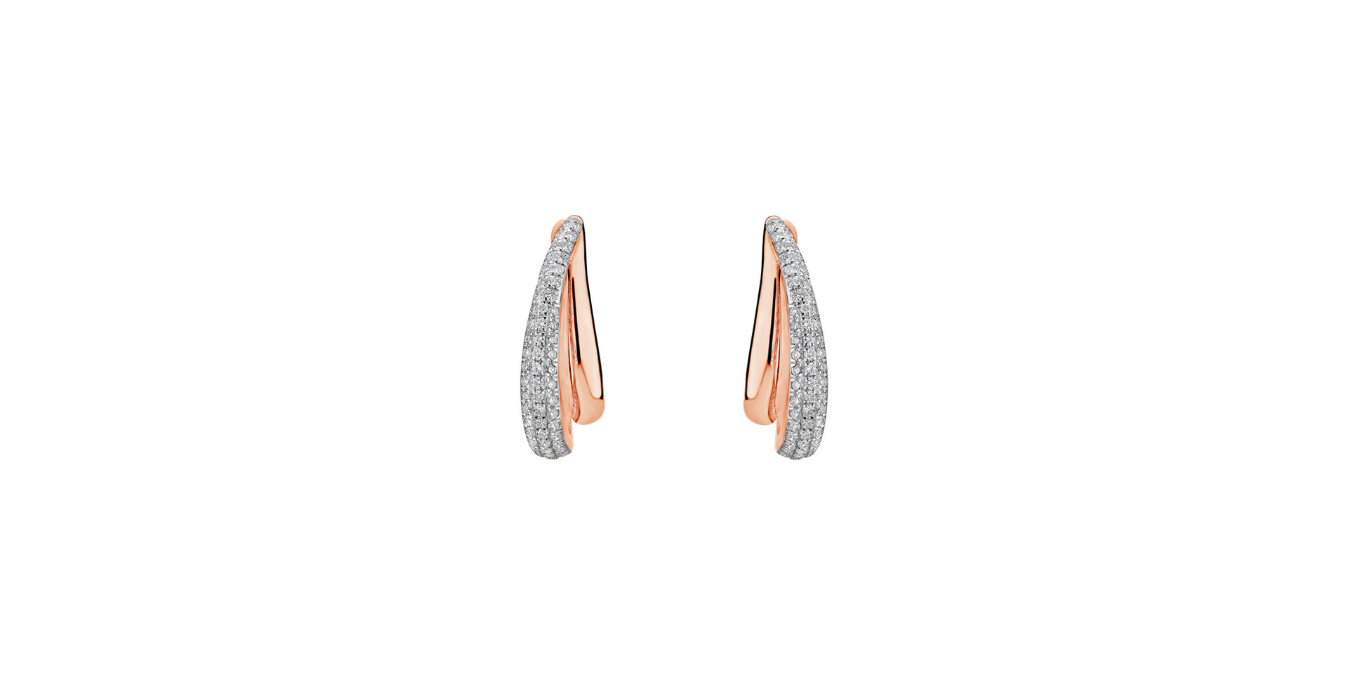 Diamond earrings Junaid