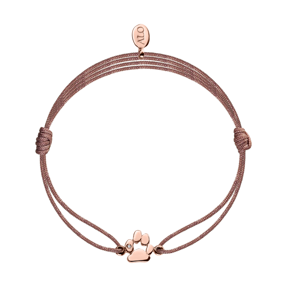 Children's diamond bracelet Precious Paw
