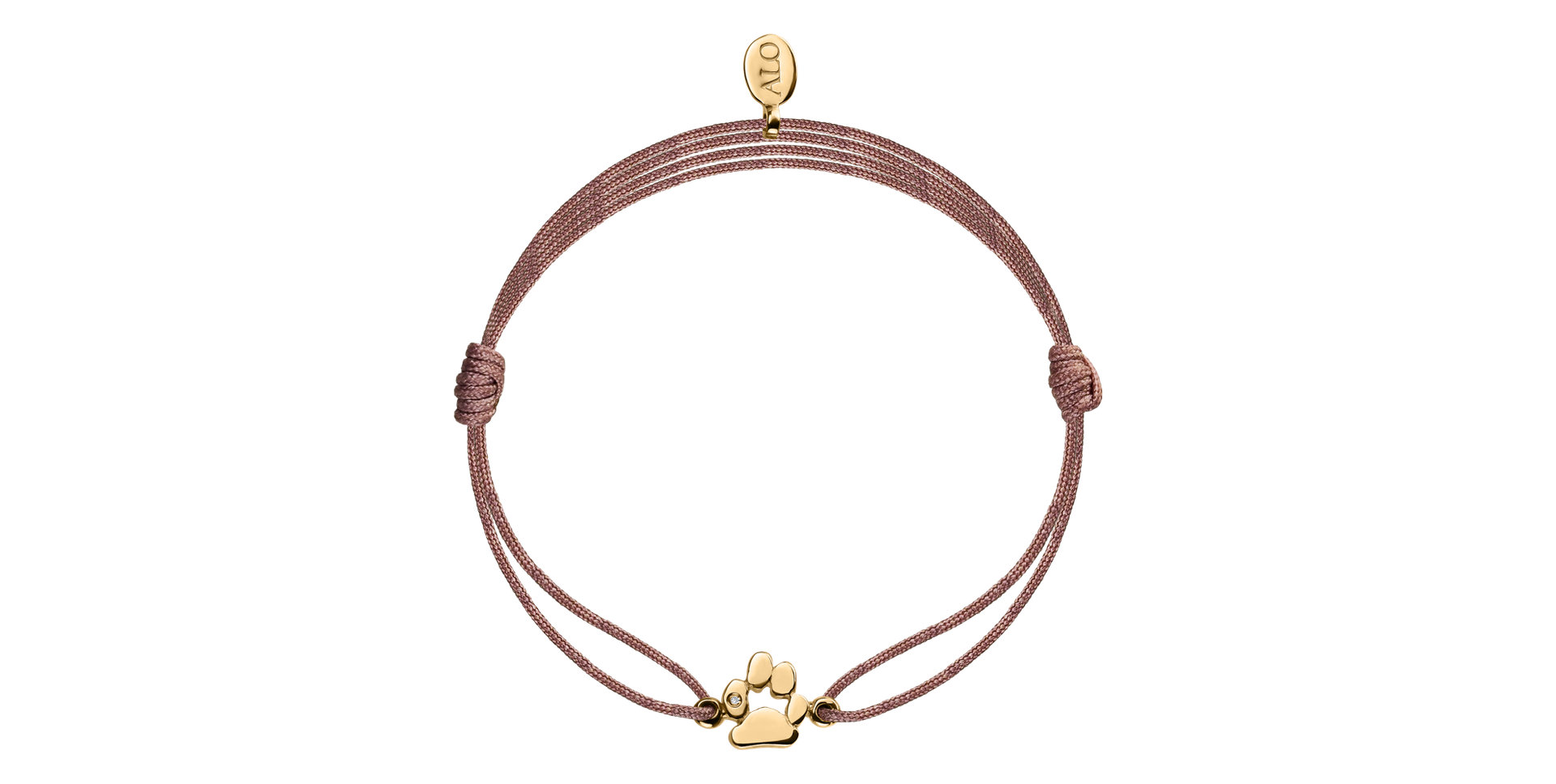 Children's diamond bracelet Precious Paw